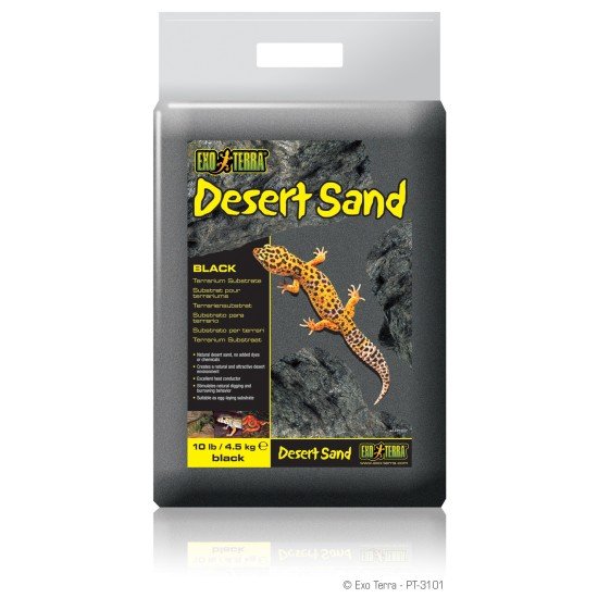 PT3101, Exo Terra Desert Sand Black  4.5 kg