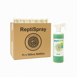 Reptiblock ReptiSpray Terrarium Reiniger 500ml Doos 15 Stuks